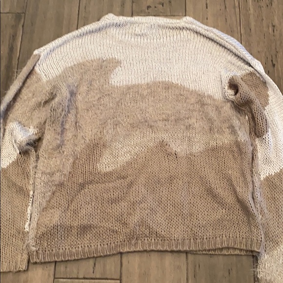 Cheap Monday abstract print silver grey sweater - Picture 5 of 5